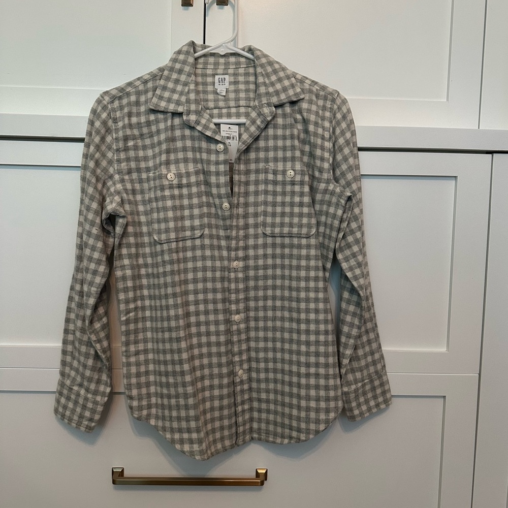 Gap New Boys flannel shirt